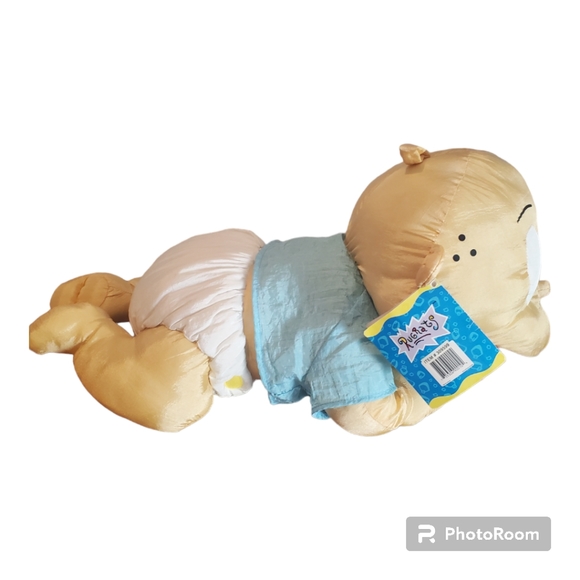 Rugrats 20" Baby Tommy Pickles Stuffed Toy Nickelodeon 1998 Vintage Jumbo Doll - Picture 9 of 10